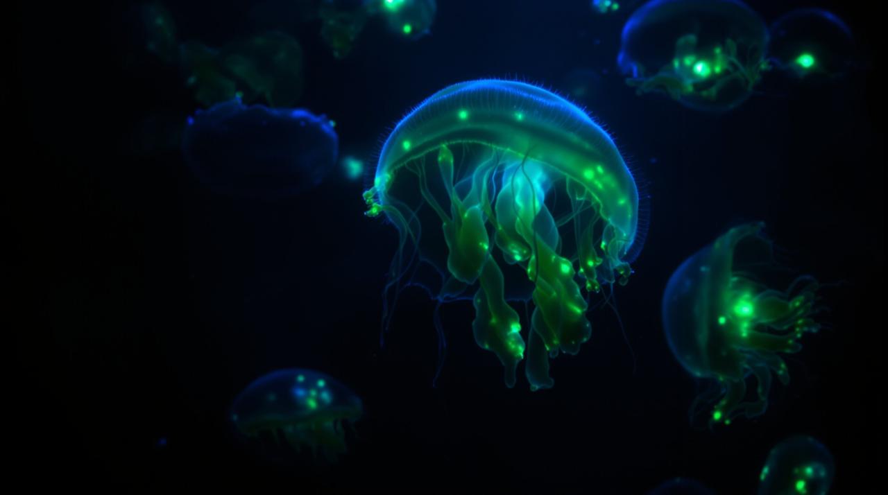 红叶影视纪录片:深海发光生物探秘之旅